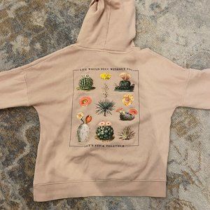 Zoomies "Life would succ without you" hoodie, adult size small